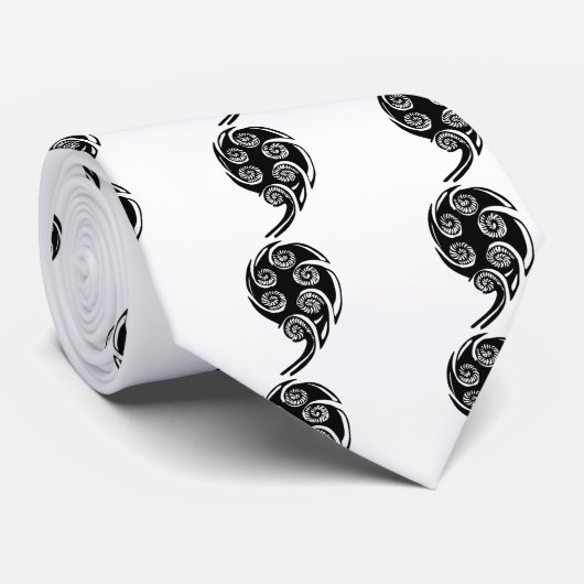 Cravate conception de koru d'aotearoa (Roulé)