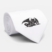 Cravate conception de la gargouille tribale (Roulé)