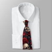 Cravate Conception de la série A Skull and Roses 10 (Attaché)