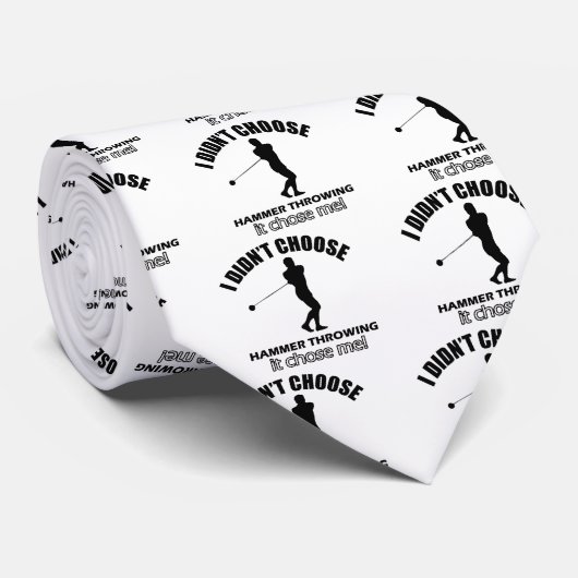 Cravate conception de lancer de marteau (Roulé)