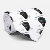 Cravate Conception de l'historique du Labrador Retriever ( (Roulé)
