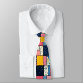 Cravate Conception de Patchwork adorable, Motif Joueur (Attaché)