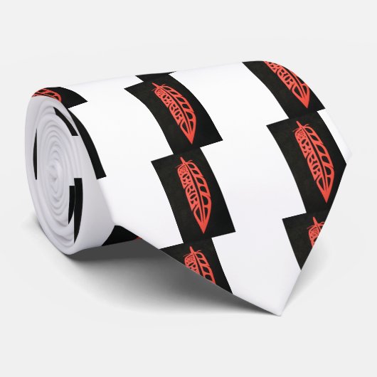 Cravate Conception de plume d'Eagle (Roulé)