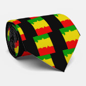 Cravate Conception de rayures de Rasta (Roulé)