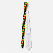 Cravate Conception de rayures de Rasta (Dos)