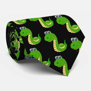Cravate Conception de serpent