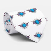 Cravate Conception de tatouage Spike (Roulé)