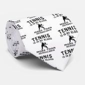 Cravate Conception de tennis (Roulé)