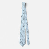 Cravate Conception de vélos Penny Farthing (Devant)