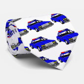 CRAVATE CONCEPTION DE VOITURE DE POLICE (Roulé)