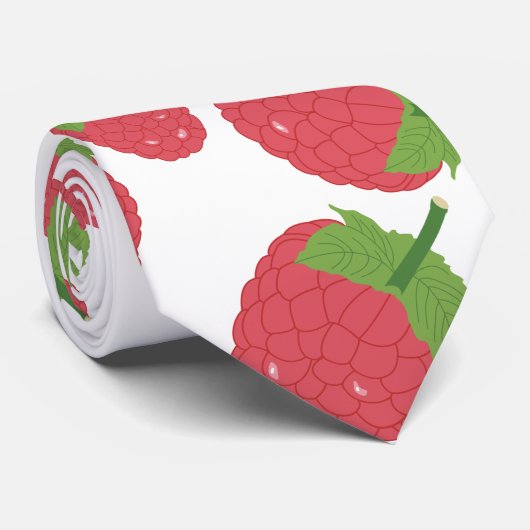 Cravate Conception des fruits de framboise (Roulé)