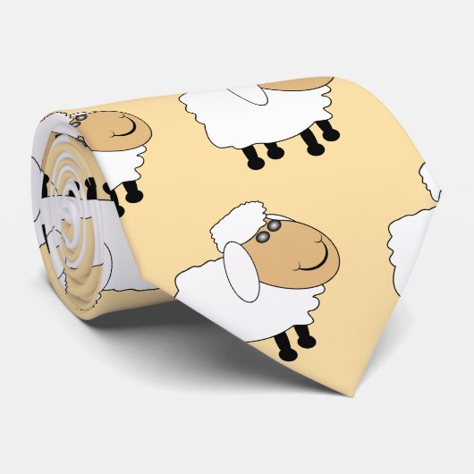 Cravate Conception des moutons (Roulé)
