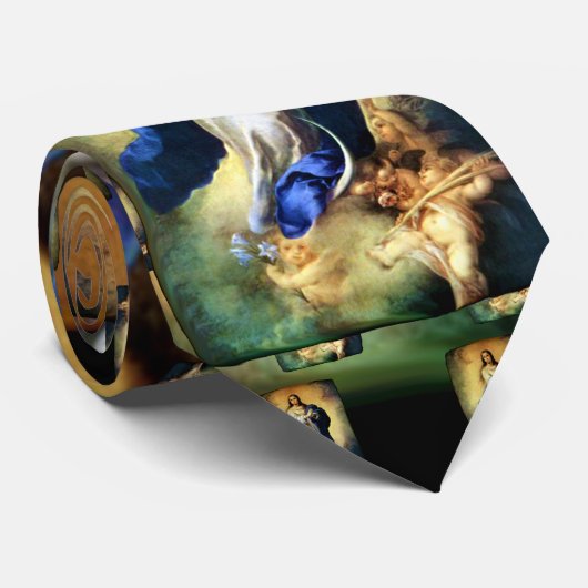 Cravate Conception impeccable de Vierge Marie - Murillo (Roulé)