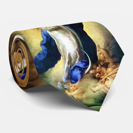 Cravate Conception impeccable de Vierge Marie - Murillo (Roulé)