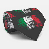 Cravate Conception italienne fraîche de drapeau (Roulé)
