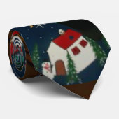 Cravate Conception Kaleidoscope Père Noël spéciale (Roulé)