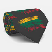 Cravate Conception lithuanienne fraîche de drapeau (Roulé)