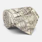 Cravate Conception lourde de train de vapeur de Santa Fe (Roulé)