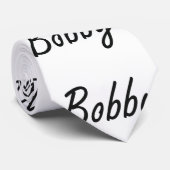 Cravate Conception nommée artistique de Bobby (Roulé)