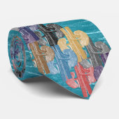 Cravate Conception rénale d'art de néphrologue (Roulé)