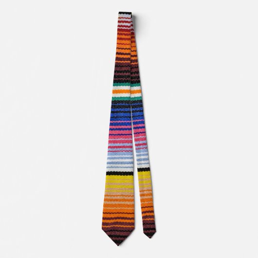 Cravate Conception traditionnelle mexicaine Fiesta (Devant)