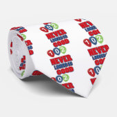 Cravate conceptions d'anniversaire de 102 ans (Roulé)