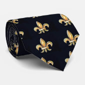 CRAVATE CONCEPTIONS DE FLEUR DE LIS TIE (Roulé)