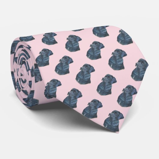 Cravate conceptions originales d'art de Labrador de (Roulé)