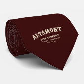 Cravate concert gratuit d'altamont (Roulé)