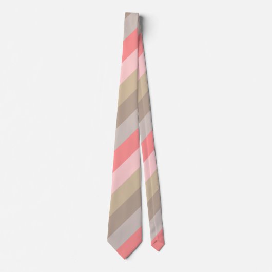 Cravate Conch Seashell Colors  Neck Tie (Devant)