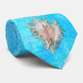 Cravate Conch Shell "Beach Life" (Roulé)