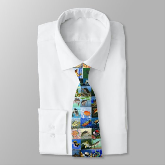 CRAVATE CONCOURS TIE2 D'ART DE STATE-FISH (Attaché)