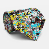 Cravate Conçu pour l'amant de design d'art abstrait Steamp (Roulé)
