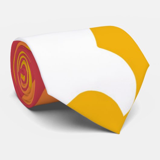 Cravate Confirmation de la colombe et du feu (Roulé)