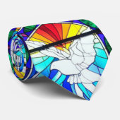 Cravate Confirmation du Saint-Esprit | Verre retenu Spirit (Roulé)