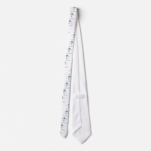 Cravate Congelé - j'aime les étreintes chaudes (Dos)