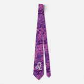 Cravate Connexion Leo sur Camouflage numérique Fuchsia ros (Devant)