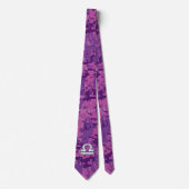 Cravate Connexion Libra sur Camo numérique Fuchsia (Devant)