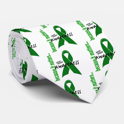 Cravate Conscience de maladie rénale (Roulé)