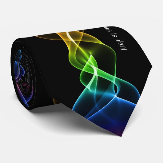 Cravate conscience de syndrome de Down (Roulé)