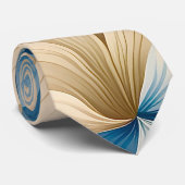 Cravate Contemporain Waldorf Floral Motif Artwork (Roulé)