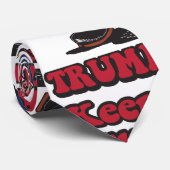 Cravate Continuez à Trumpin! (Roulé)