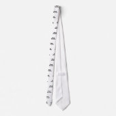 Cravate Continuez le sourire (Dos)