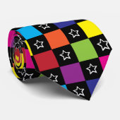 Cravate Contrôleurs et étoiles (Roulé)