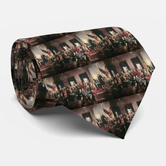 Cravate Convention constitutionnelle (Roulé)