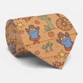 Cravate Cookie Monster | Motif de synthèse de cookies (Roulé)