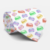 Cravate Cookies colorés Macarons Dessert (Roulé)