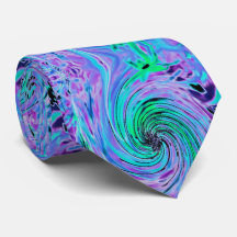 Cool Abstrait de chaux vert et violet floral