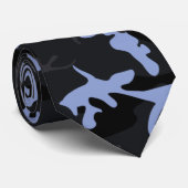 Cravate Cool Blue Highlights Camo (Roulé)
