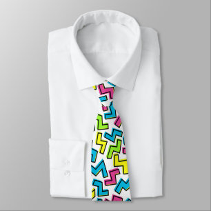 Cravate Cool Cute 80 Memphis Motif